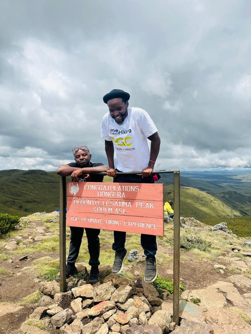Mt. Satima through dragon's teeth